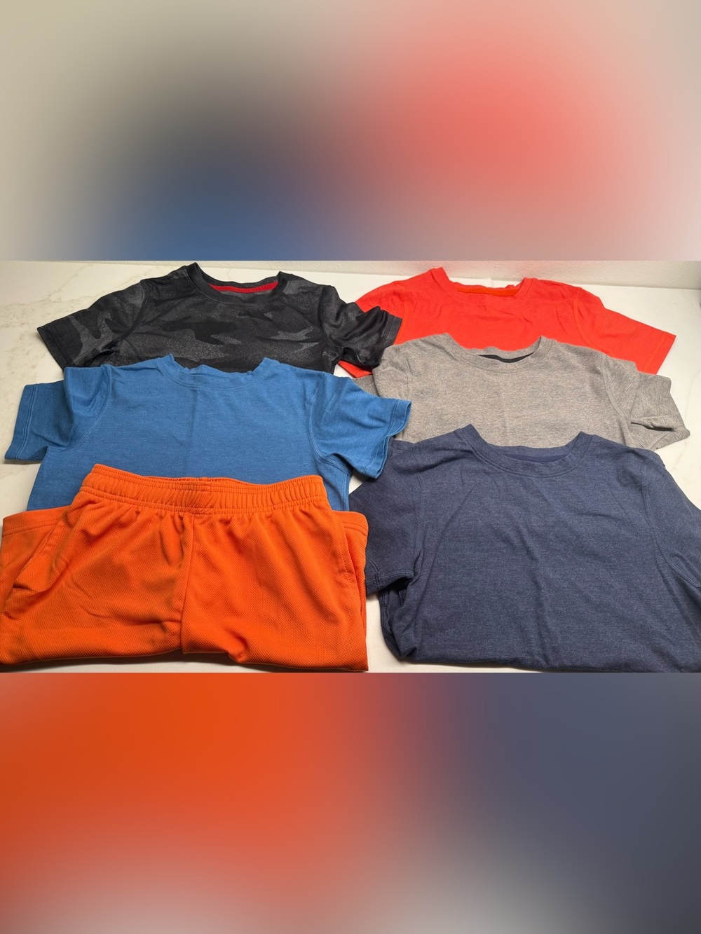 Boys All In Motion Athletic Bundle Size M (8/10) Shorts & Performance Tees